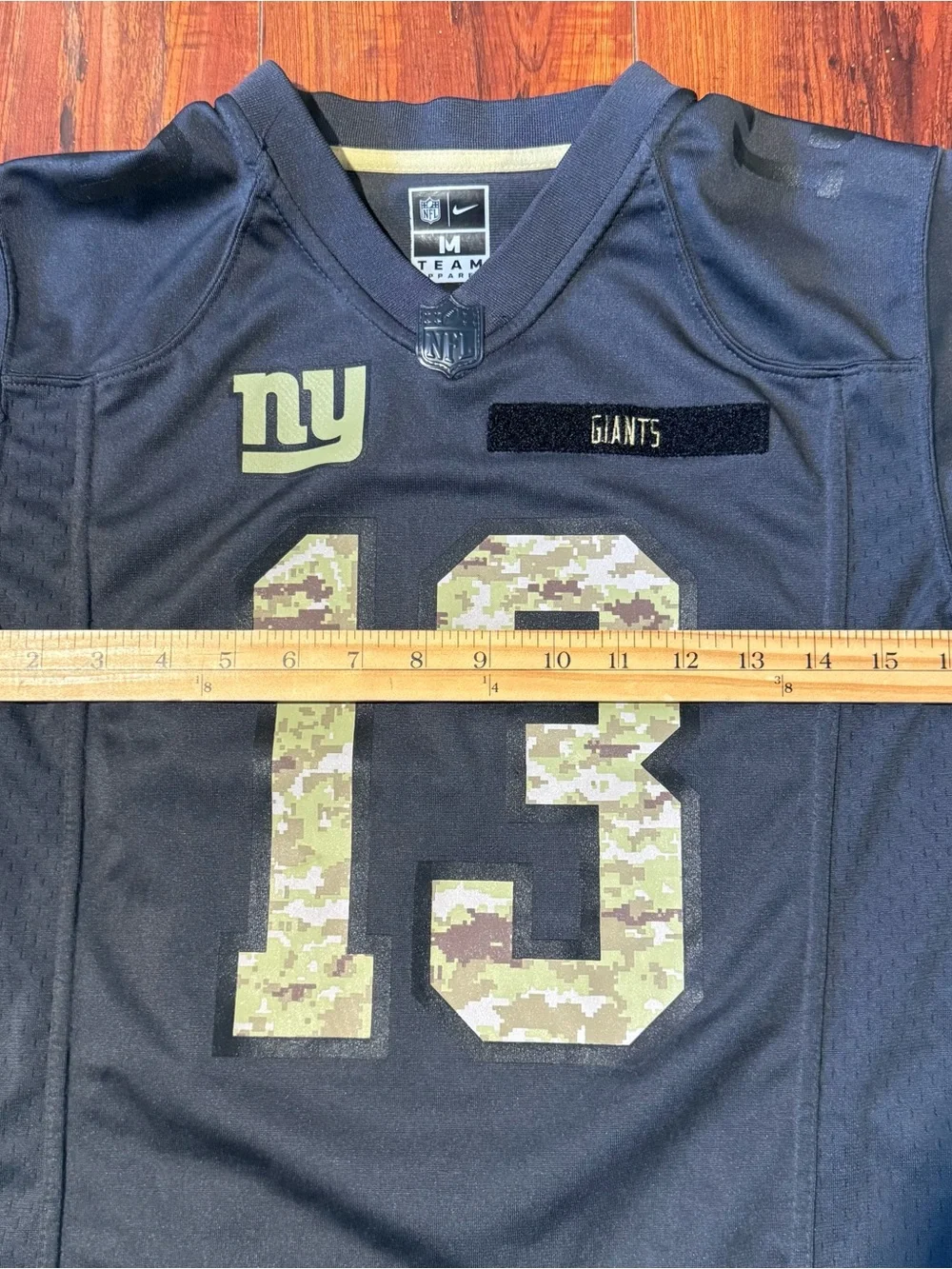 Odell Beckham Jr Boys/Kids #13 NY Giants Salute to Service NFL Jersey Sz Medium!